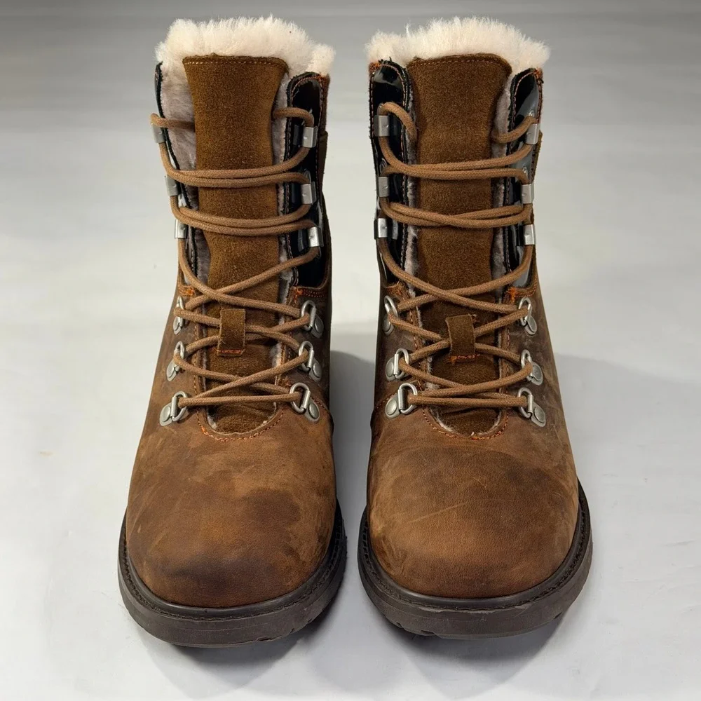 EMU Australia Primrose Sands Boot Wmns‎ 8 Mens 7 Brown Leather Waterproof Hiking